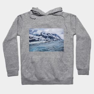 Usa. Alaska. Glacier Meets Sky. Hoodie